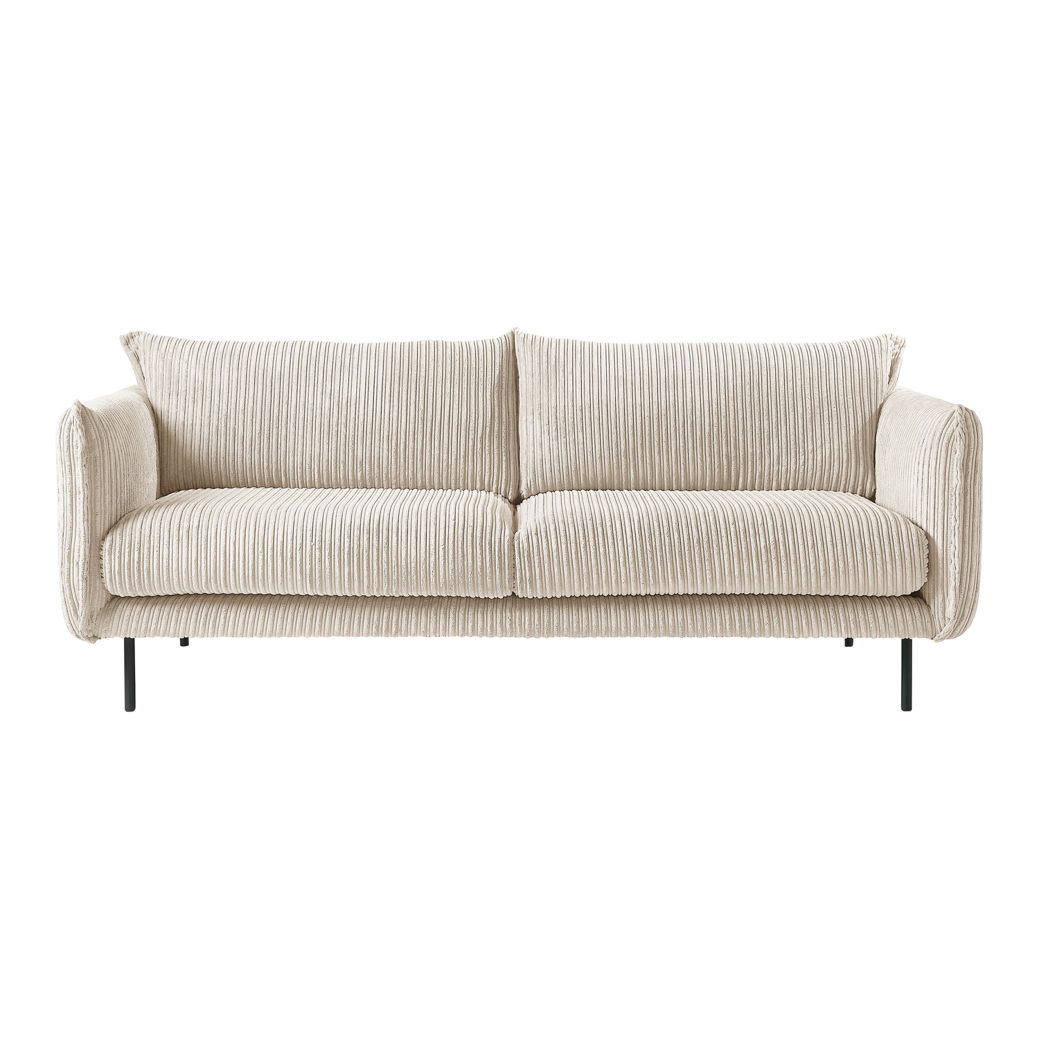 by fonQ Ribbon 3-zitsbank - Rib - Crème