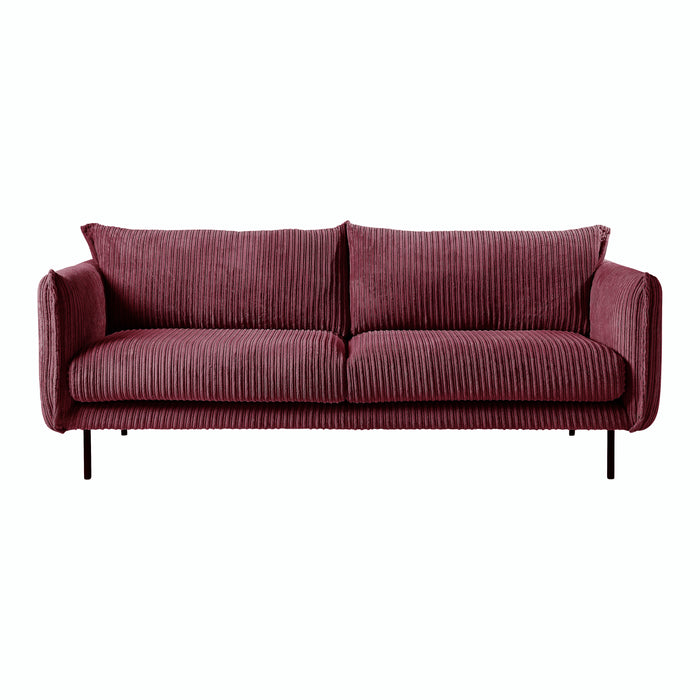 by fonQ Ribbon 3-zitsbank - Rib - Bordeaux