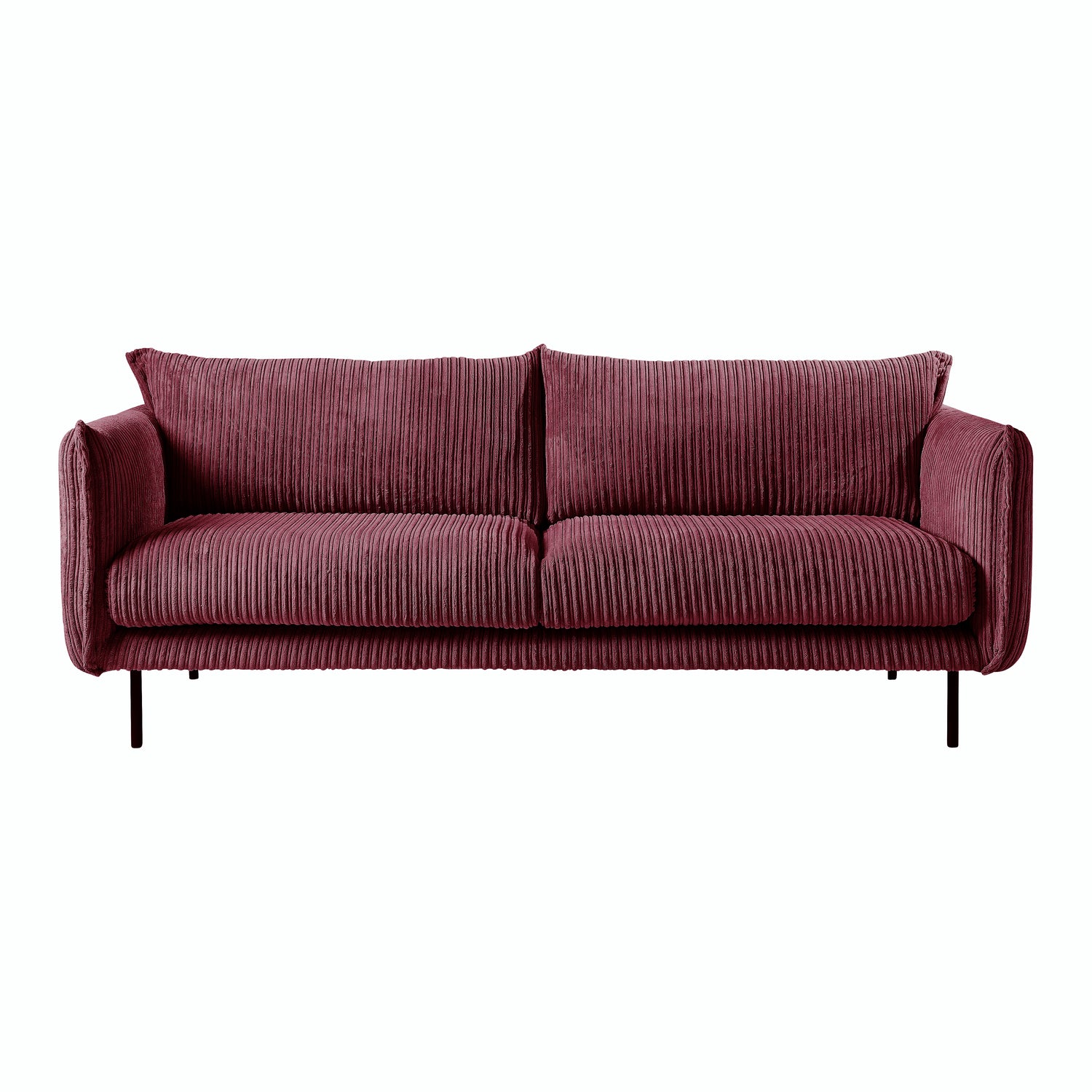 by fonQ Ribbon 3-zitsbank - Rib - Bordeaux