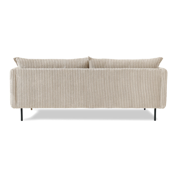 by fonQ Ribbon 3-zitsbank - Rib - Crème