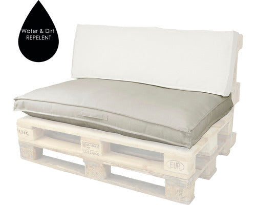 Unique Rugkussen Luanda Licht Grijs - 120 x 40 cm