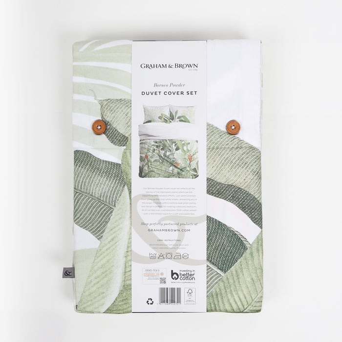 Graham & Brown Dekbedovertrek 200x200 - Borneo Powder