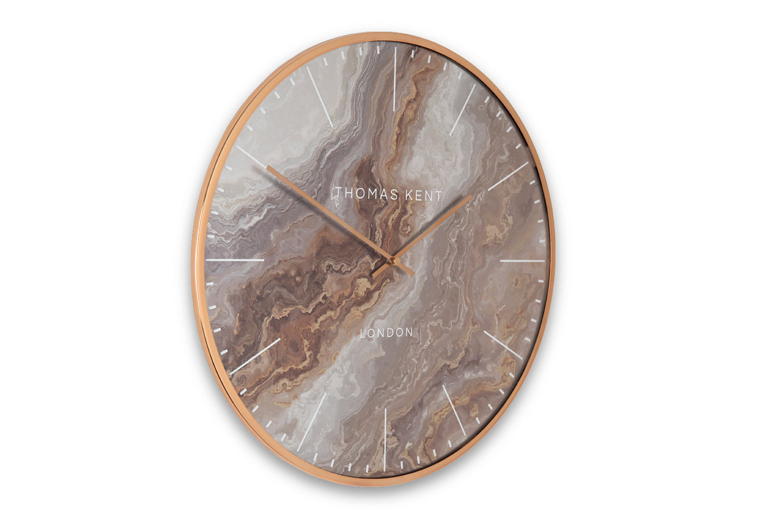 Thomas Kent Klok ro Oyster S Ø55CM Amber|Goud