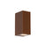 QAZQA Moderne buiten wandlamp roestbruin kunststof 2-lichts - Baleno