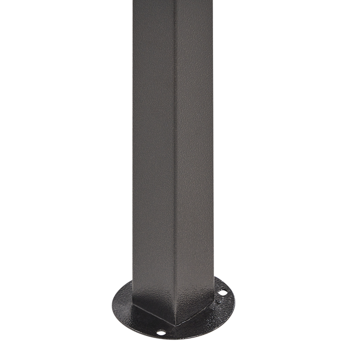 Beliani - NARO - Tuinpaviljoen - Grijs - Staal