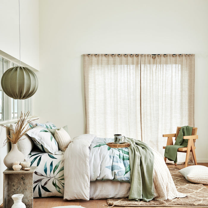 Pure 68 Plaid|sprei 160x250 Cm Smoke Green