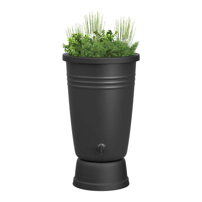 elho Green Basics Plus Regenton 110 L - Zwart