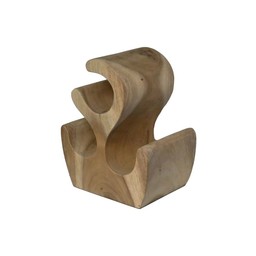 Flessenrek - 25x18x31 - Naturel - Suar