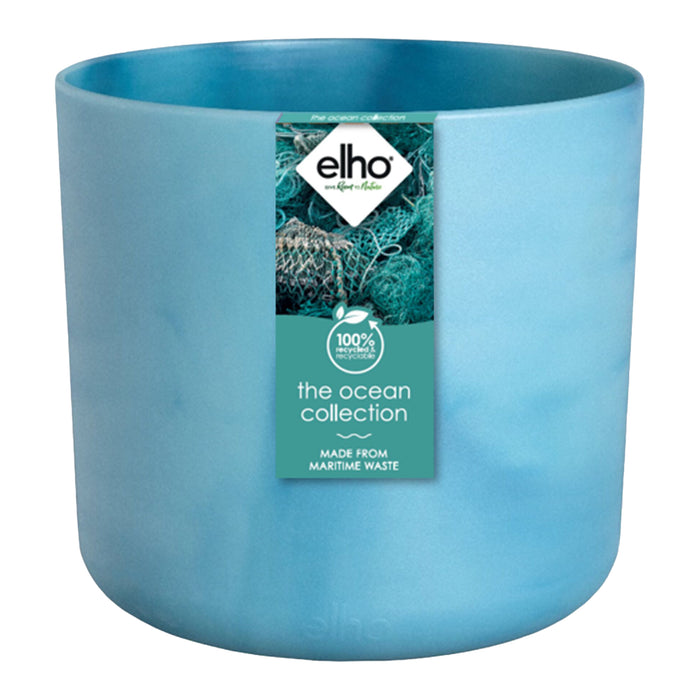 elho The Ocean Bloempot Round Ø 18 cm - Blauw