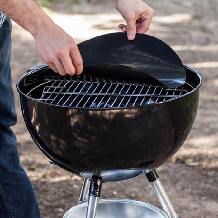 Krumble Teflon bakmat rond BBQ - Set van 2