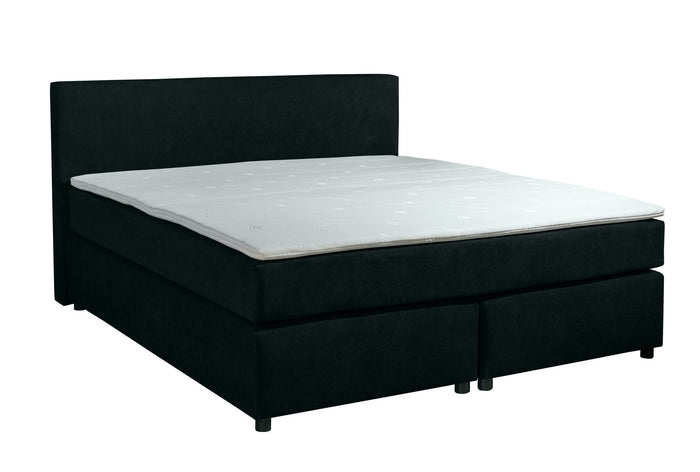 Mörgenn Boxspring Marseille - Pocketvering - Zwart - 140x200