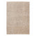 Tapeso Vierkant hoogpolig vloerkleed effen Classic - beige - 200x200