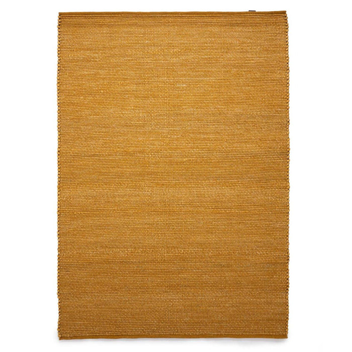 Nordic Weavers Wollen vloerkleed Lett - okergeel - 200x290 cm
