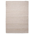 Nordic Weavers Wollen vloerkleed Lett - wit|beige - 200x290 cm