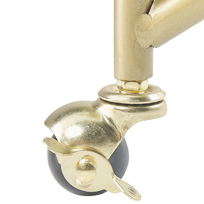 Beliani - COLTON - Keukentrolley - Goud - IJzer