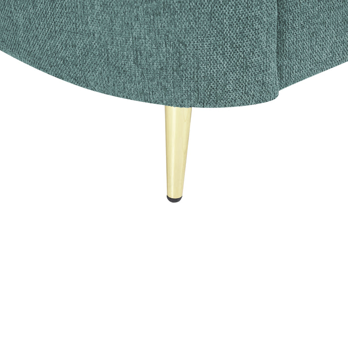 Beliani - TROSA - Fauteuil - Goud - Polyester