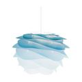 Umage Carmina Mini hanglamp azure blauw - met koordset wit - Ø 32 cm