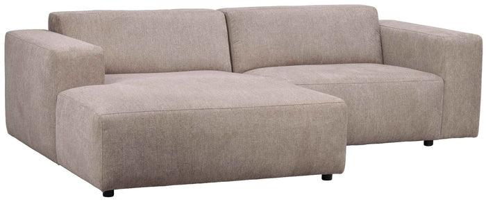 Rowico Home Willard 3-zits Hoekbank Links - Beige Stof
