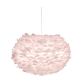 Umage Eos Medium hanglamp light rose - met koordset wit - Ø 45 cm