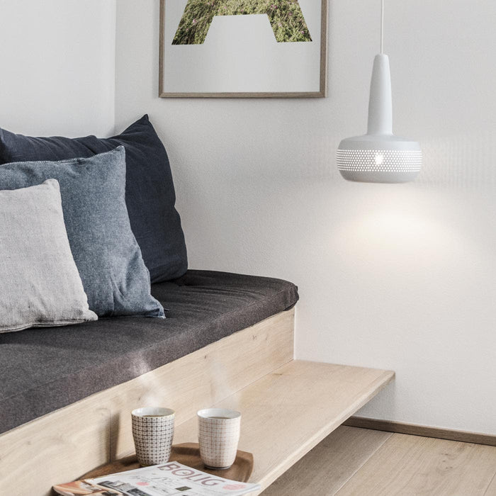 Umage Clava hanglamp matt white - met koordset wit - Ø 21,5 cm