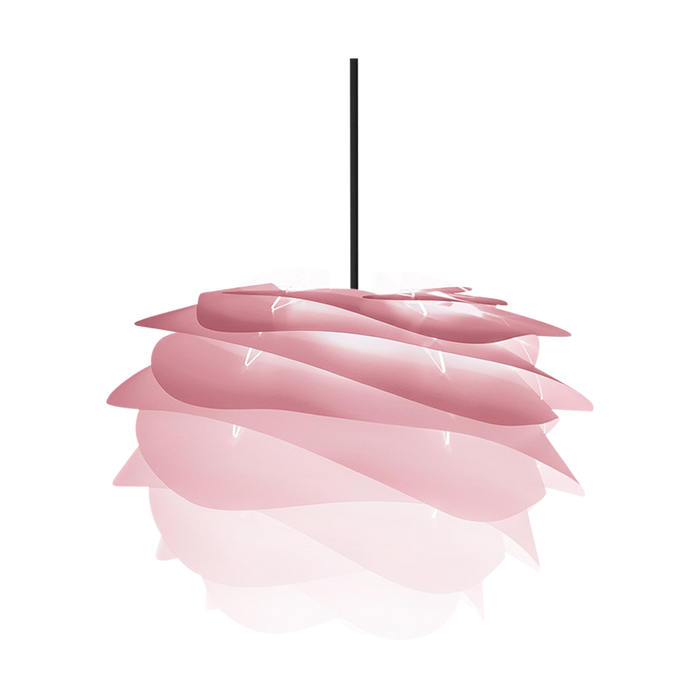 Umage Carmina Mini hanglamp baby rose - met koordset zwart - Ø 32 cm