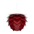 Umage Aluvia Mini hanglamp ruby red - met koordset wit - Ø 40 cm