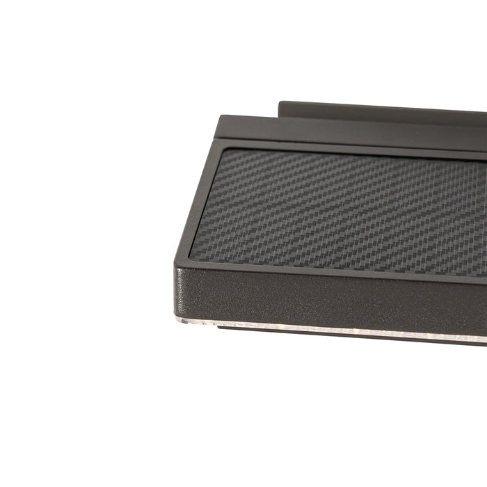 QAZQA Buiten wandlamp donkergrijs incl. LED en dimlicht op solar -