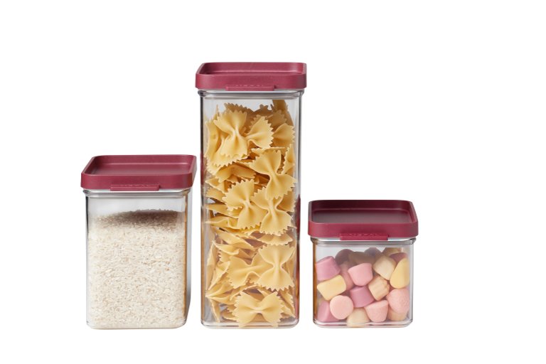 Set bewaardoos Omnia 3-delig - Nordic berry