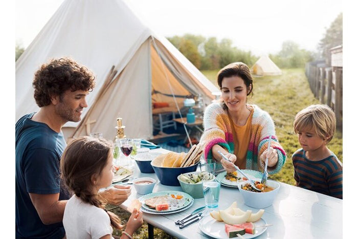 Ontbijtbord Flow 230 mm - wit