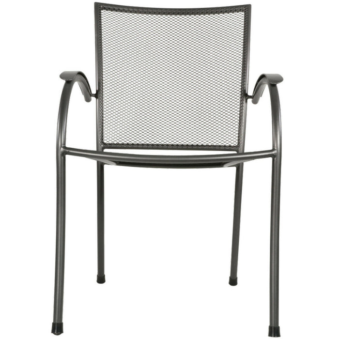 Lesli Living Nordic dining tuinstoel | strekmetaal | stapelbaar |