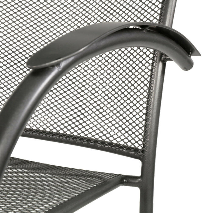 Lesli Living Nordic dining tuinstoel | strekmetaal | stapelbaar |