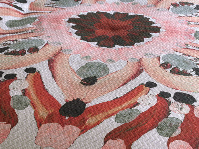 Heckett Lane Dekbedovertrek Katoen Satijn Dobby Thelma - multi