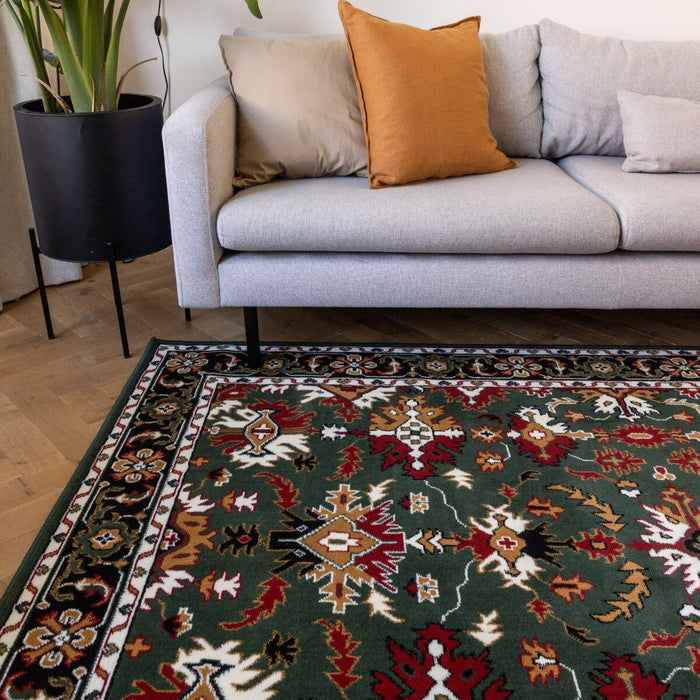 Interieur05 Vloerkleed Funda Groen - 160 x 230 cm  -  (M)