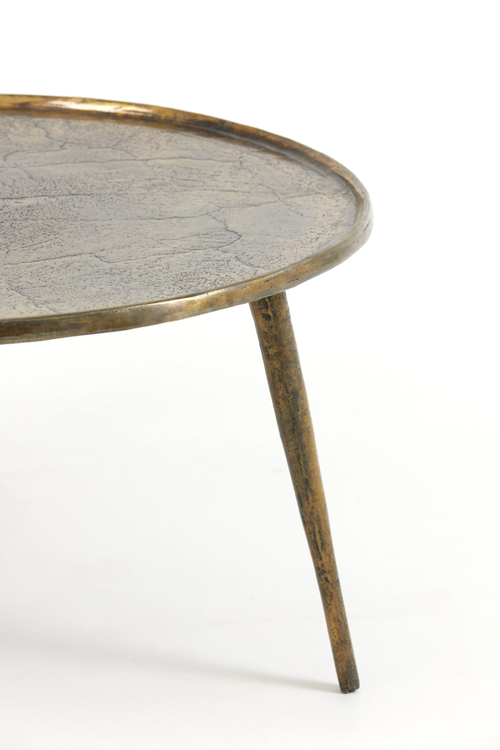 Light & Living - Bijzettafel BABINA - Ø67.5x37cm - Brons