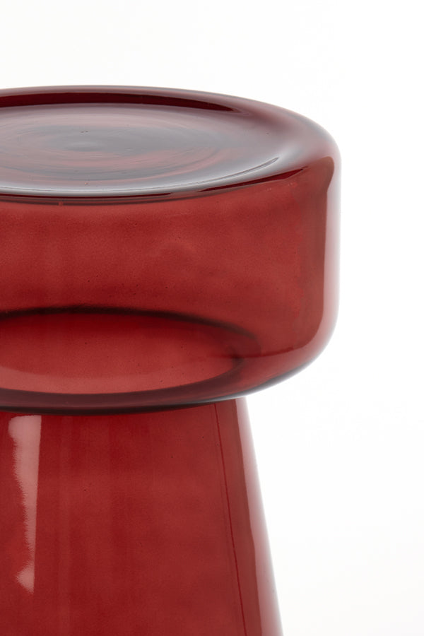 Light & Living - Bijzettafel DAKWA - Ø30x50cm - Rood