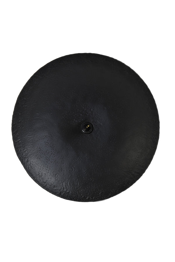 Light & Living Light&living Wandlamp Ø50x12 cm NEVA mat zwart