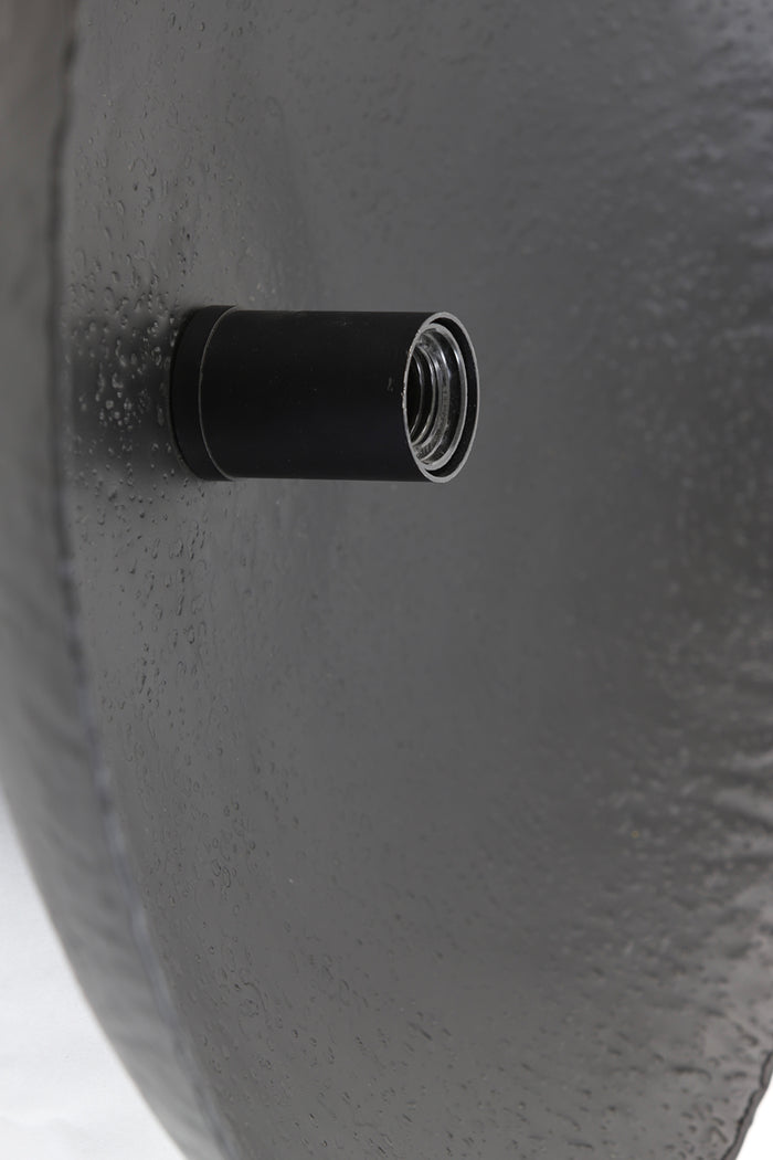 Light & Living Light&living Wandlamp Ø50x12 cm NEVA mat zwart