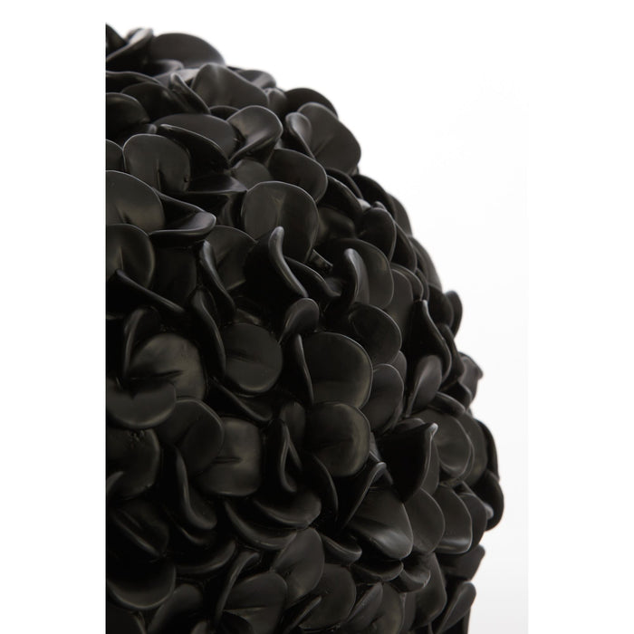 Light & Living Vaas Phylia - Zwart - Ø38cm