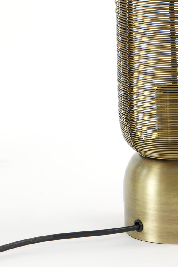 Light & Living - Tafellamp LEZUZA - Ø11x39.5cm - Brons