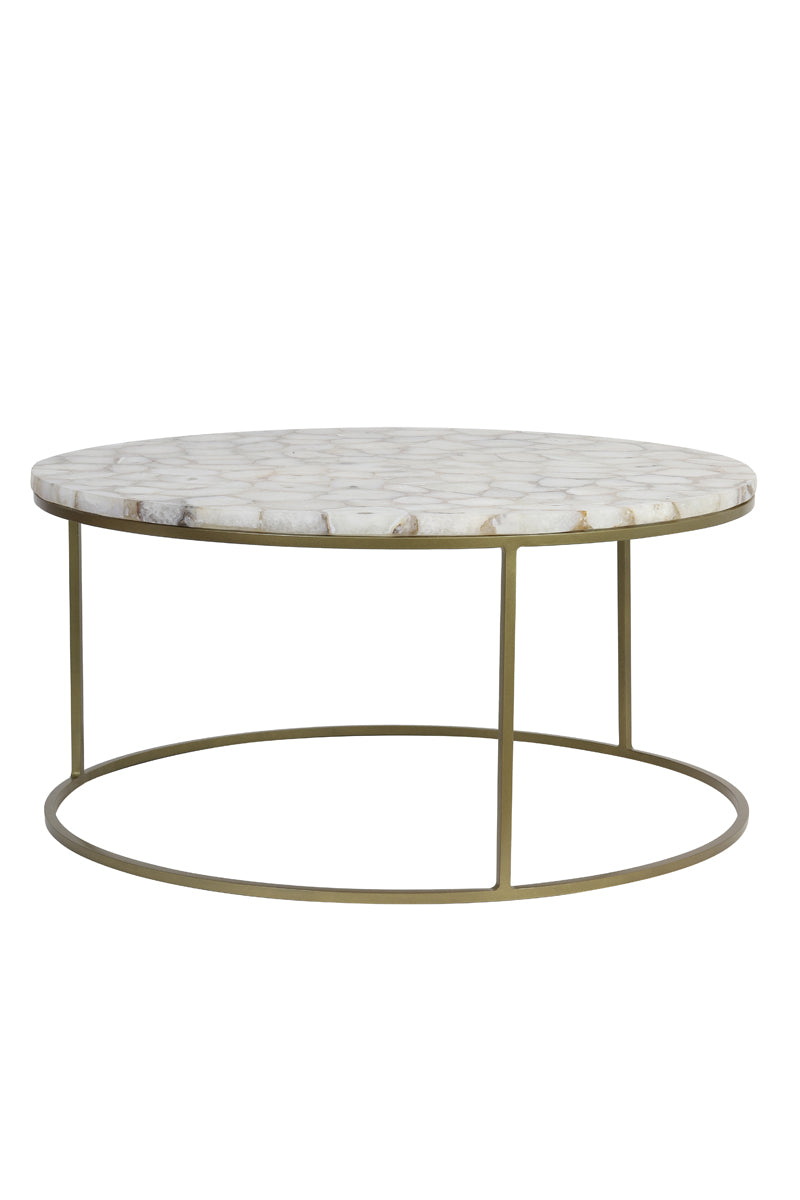 Light & Living - Salontafel AXAT  - 80x80x38cm - Brons