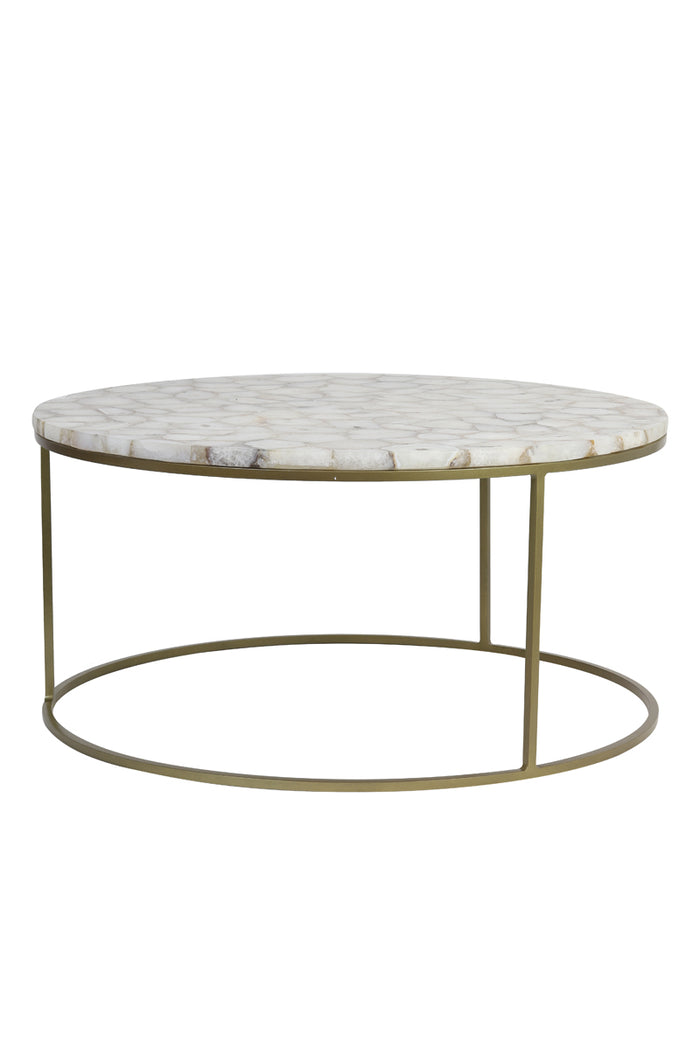 Light & Living - Salontafel AXAT  - 80x80x38cm - Brons