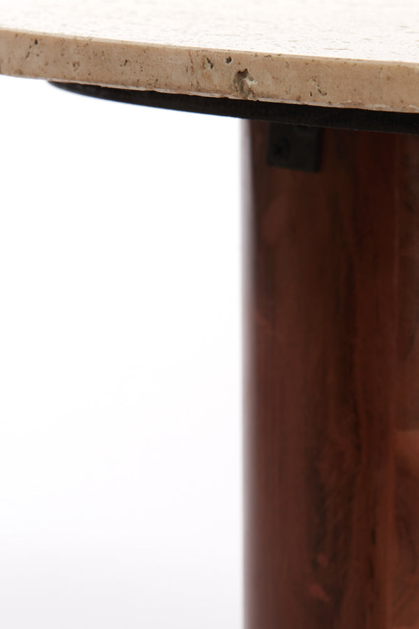 Light & Living - Salontafel MAHELONA - 90x72x31cm - Bruin