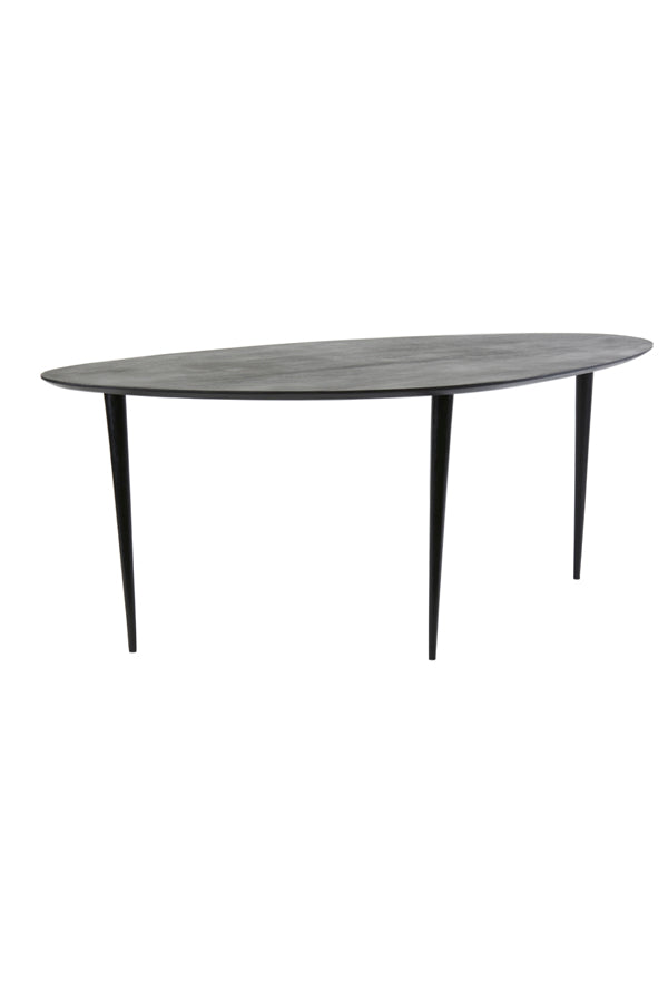 Light&living Salontafel 120x65x40 cm CHEVANO hout zwart-zwart