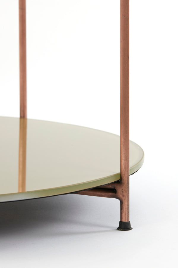 Light & Living - Salontafel BELITA  - 65x65x45cm - Bruin