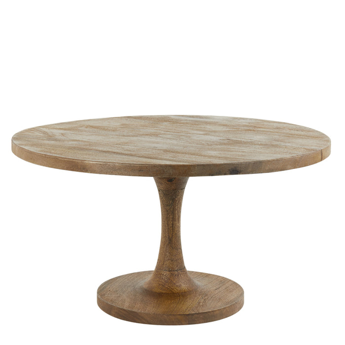 Light&living Salontafel Ø70x40 cm BICABA hout mat donker bruin