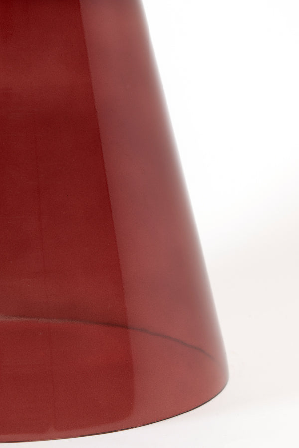 Light & Living - Bijzettafel DAKWA - Ø37x44cm - Rood