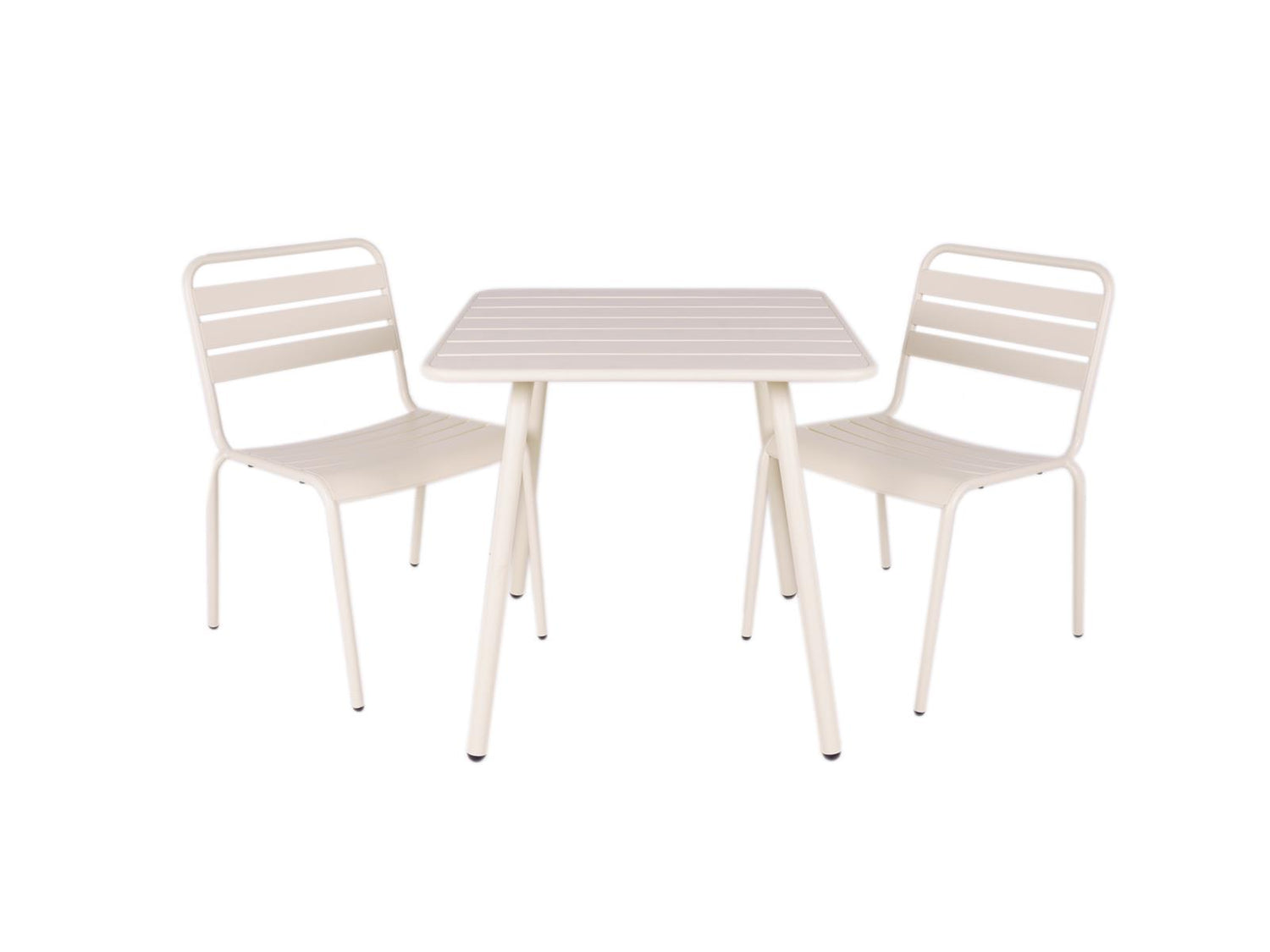 Metalen tuinset Max ivoor 80 cm