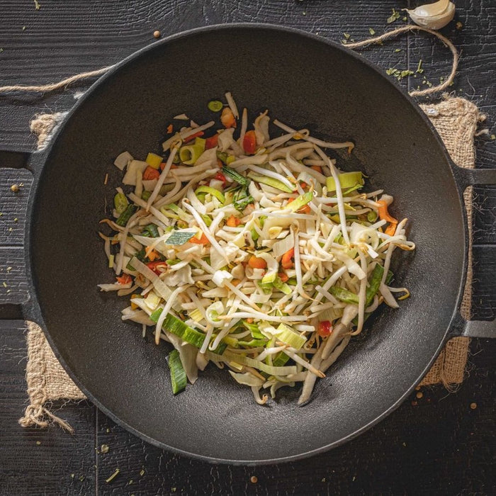 Blackwell Wadjan Wokpan - Gietijzer - 32 cm - Zwart