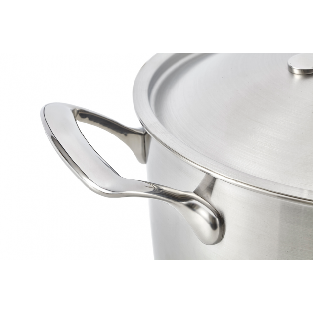 Habonne Queen  Triply Pannenset - 5 delig - RVS