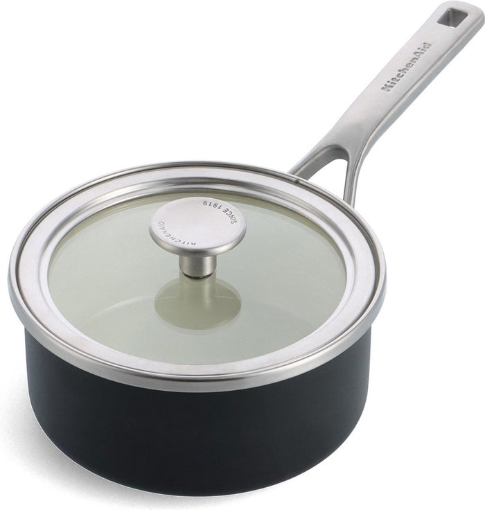 KitchenAid Steel Core 4-delige kookpannenset mat zwart